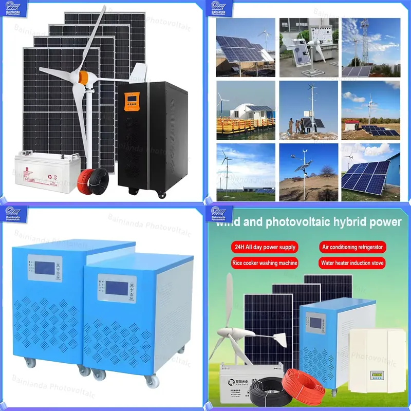 Renewable Energy Generation - Système de générateur hybride éolien solaire