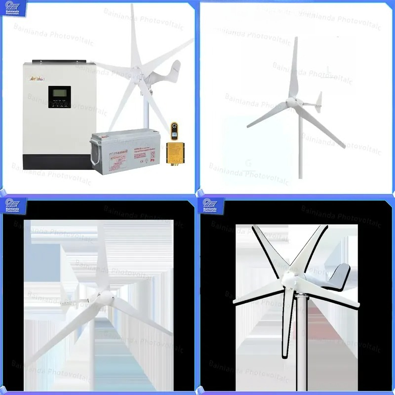 Renewable Energy Generation - Kit Générateur Éolien 1000W, Système Solaire