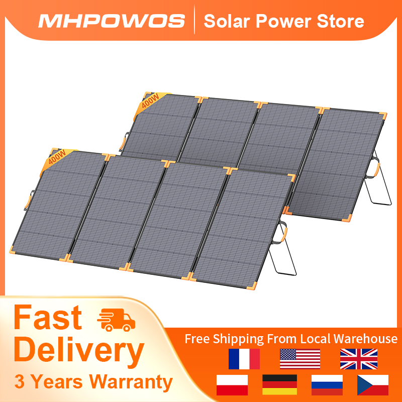 Rv Solar Kit 400W - Panneau solaire portable bifacial MHPOWOS 400W