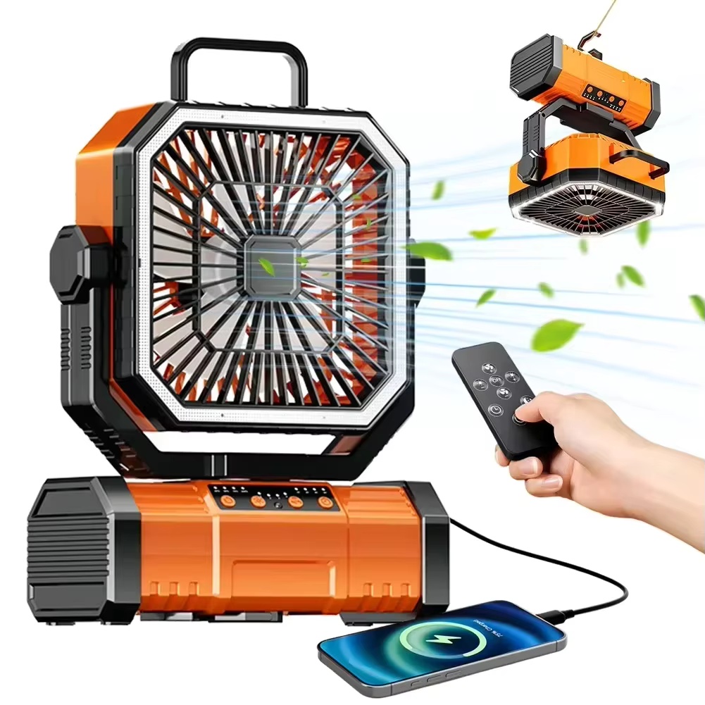 Renewable Energy Game - Nouveau ventilateur de camping 2026 alimenté