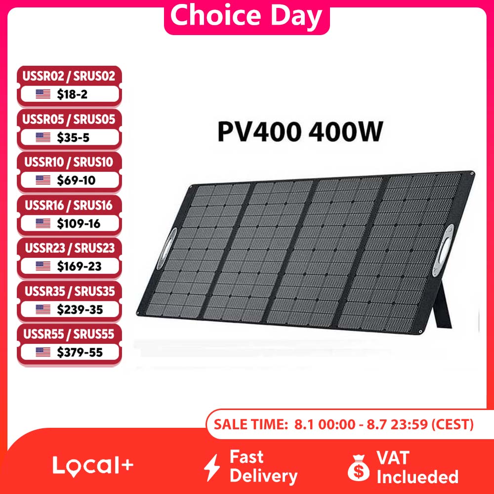 Rv Solar Kit 400W - Panneau solaire portable OUKITEL PV400 400W