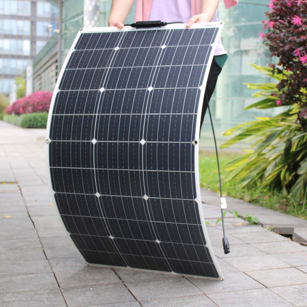 Panneau solaire Flexible 100 w - Rv Solar Kit 400W avis et prix