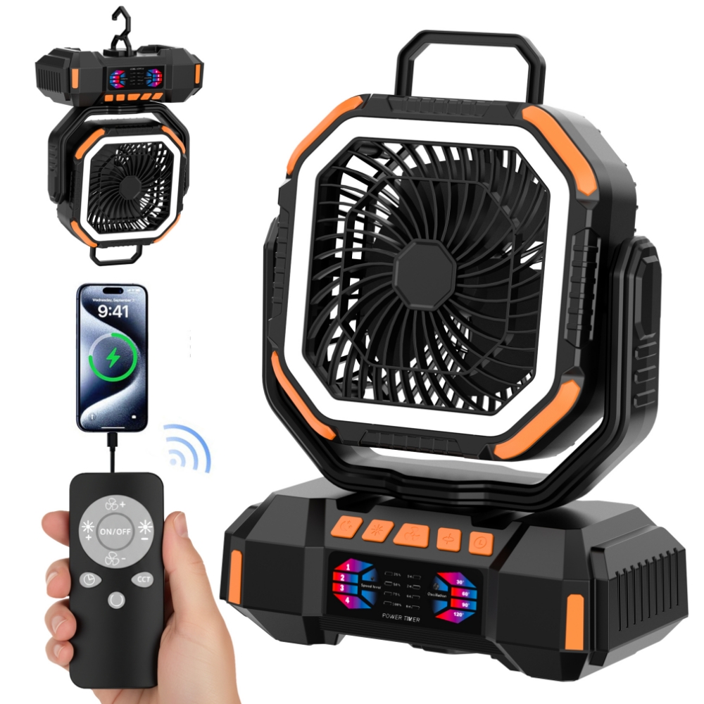 Ventilateur portable rechargea - Renewable Energy Game avis et prix