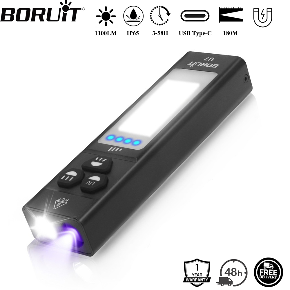 BORUiT U7 UV LED EDC lampe de  - Renewable Energy Sources avis et prix
