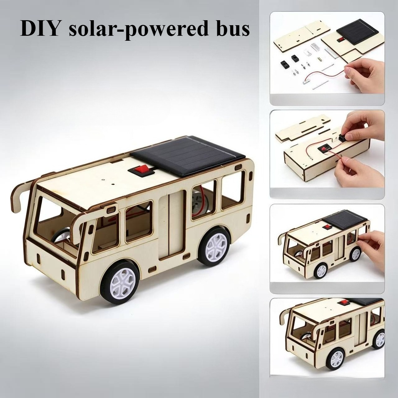 Modèle de bus solaire à assemb - Renewable Energy Model avis et prix