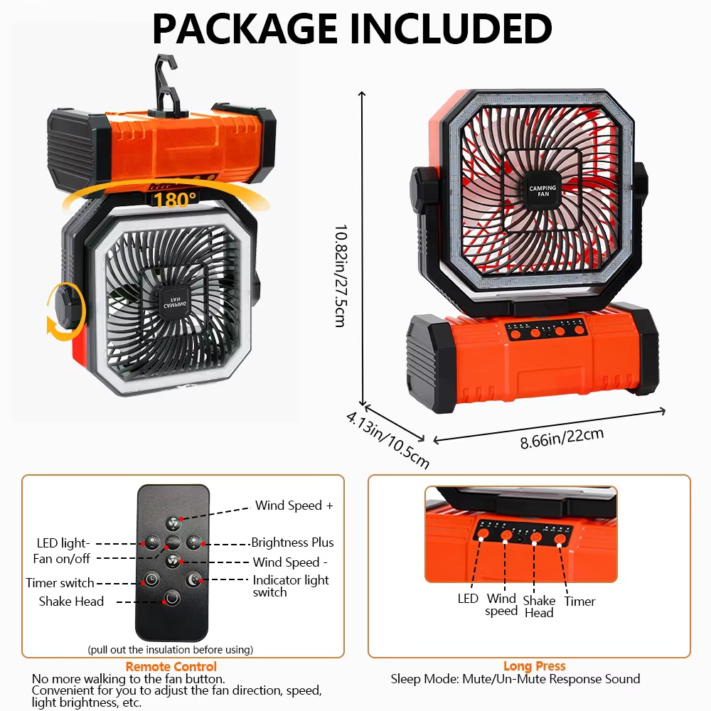 Nouveau ventilateur de camping - Renewable Energy Game avis et prix